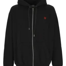 Худи с вышивкой в виде сердца