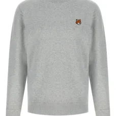 Свитшот с нашивкой в виде головы лисы