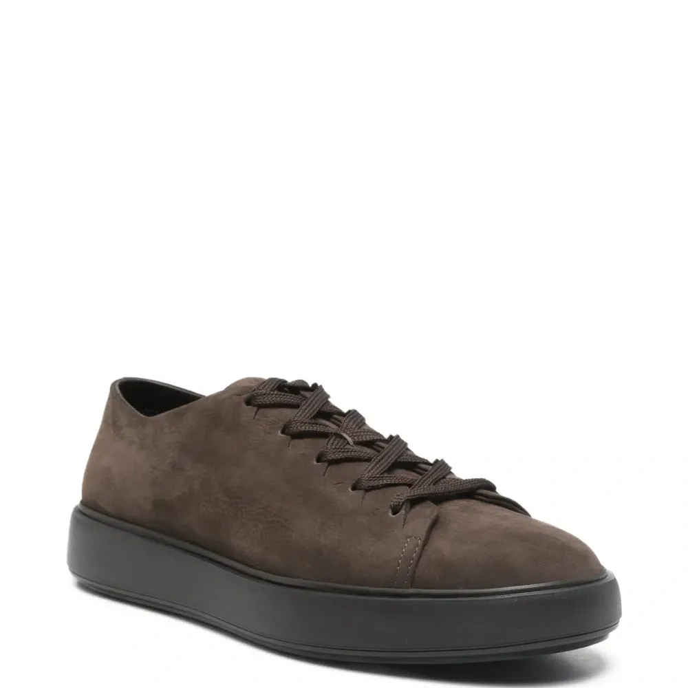 Кожаные кроссовки