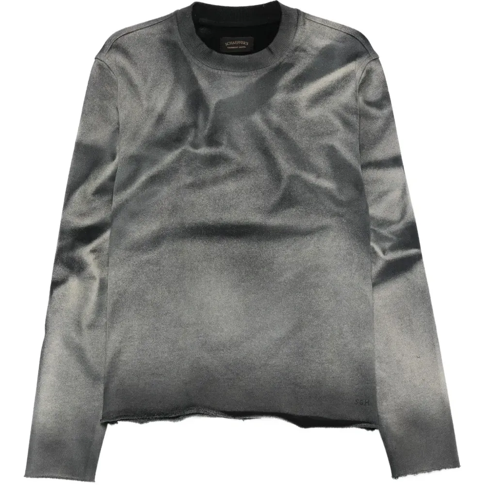 Толстовка с необработанными краями