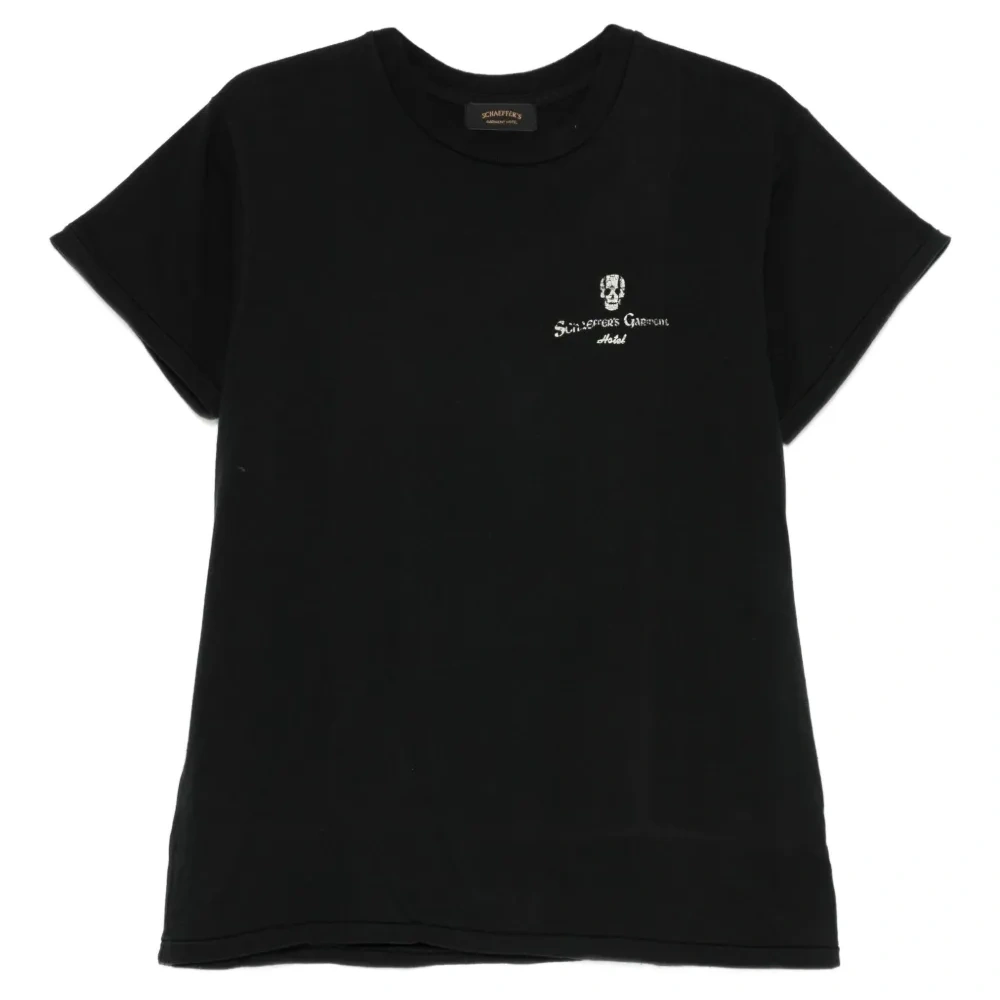 Футболка с круглым вырезом