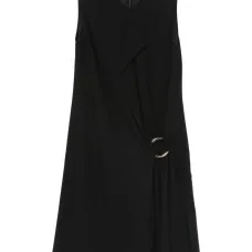 Платье с металлическим декором