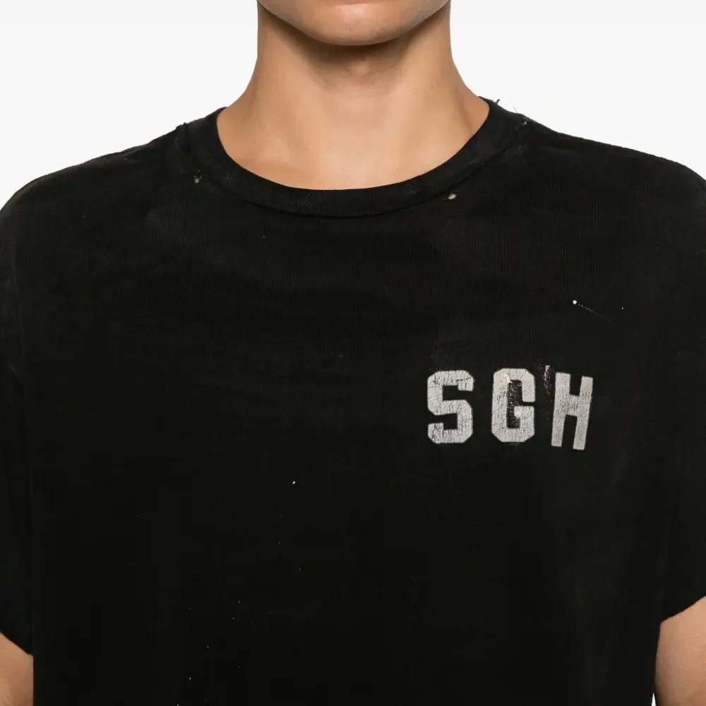 Футболка с круглым вырезом