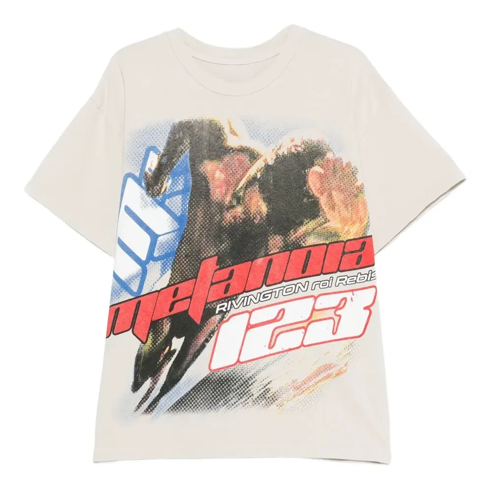 Футболка с круглым вырезом