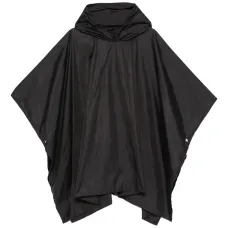 Пончо с капюшоном
