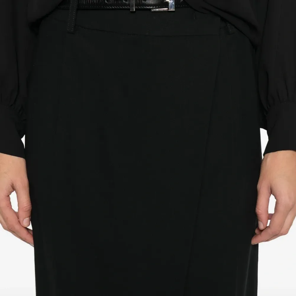 Брюки палаццо со складками Брюки палаццо со складками