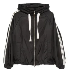 Куртка с капюшоном и полосками