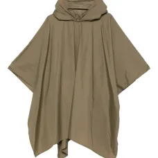 Пончо с капюшоном