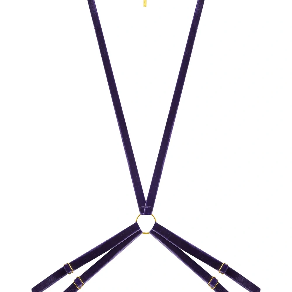 Бархатная портупея