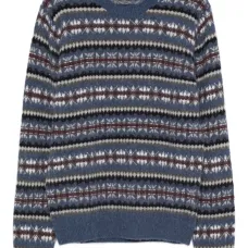 Свитер с круглым вырезом