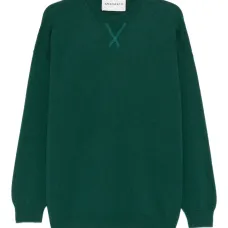 Свитер с круглым вырезом