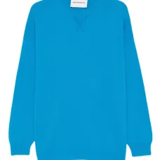 Свитер с круглым вырезом