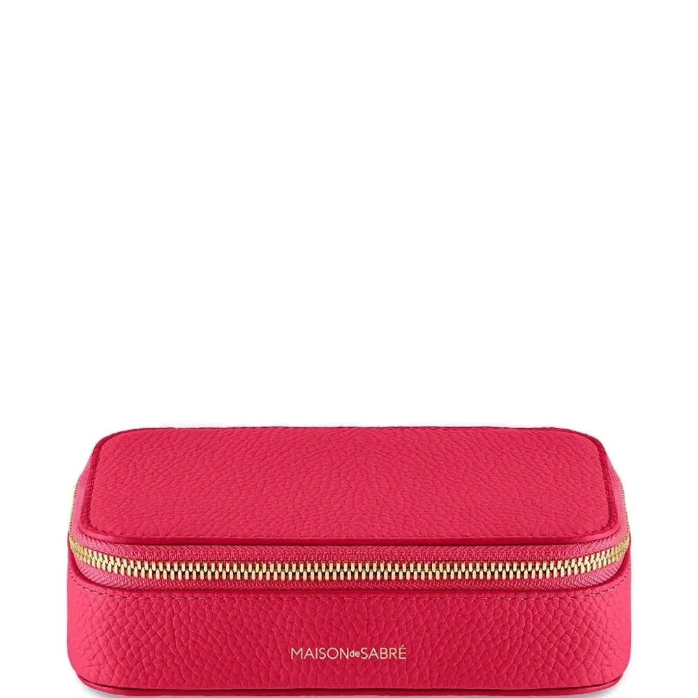 Кожаная шкатулка для украшений