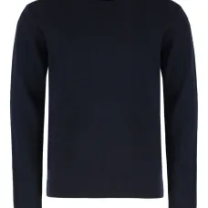 Свитер с круглым вырезом