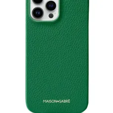 Чехол для iPhone Pro 14 из зернистой кожи