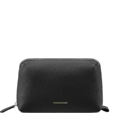 Клатч из зернистой кожи