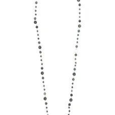 Длинное колье с бусинами