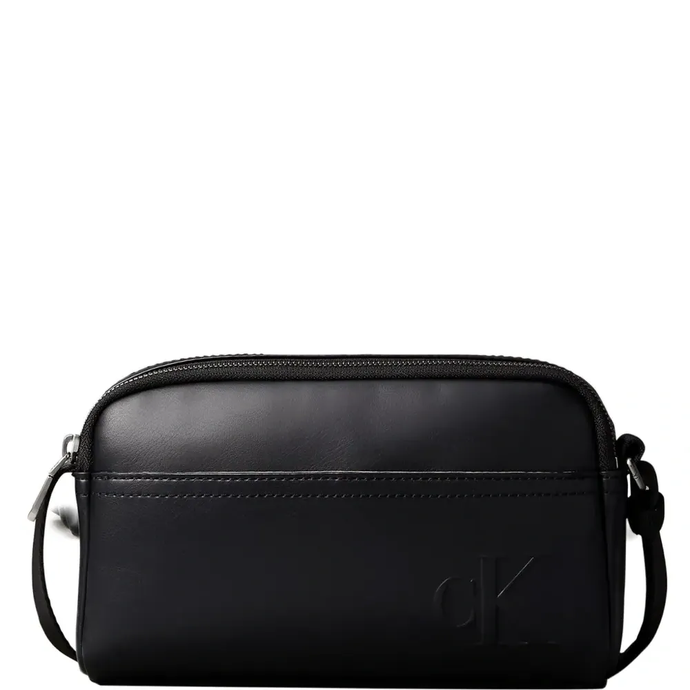 Сумка через плечо с тисненым логотипом