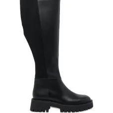 Ботинки с круглым носком и каблуком 50 мм