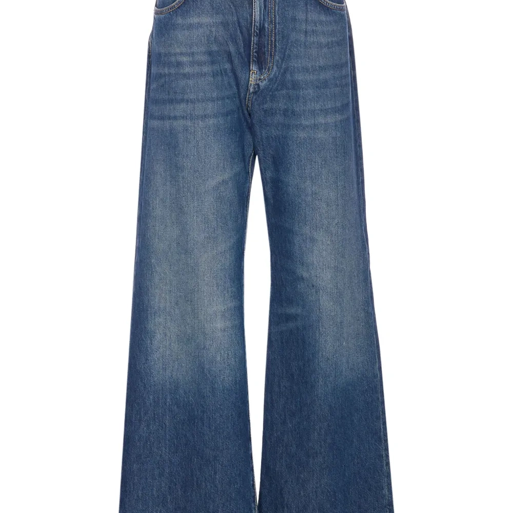 Джинсы Wanda с логотипом-нашивкой