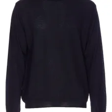 Джемпер с круглым вырезом и длинными рукавами