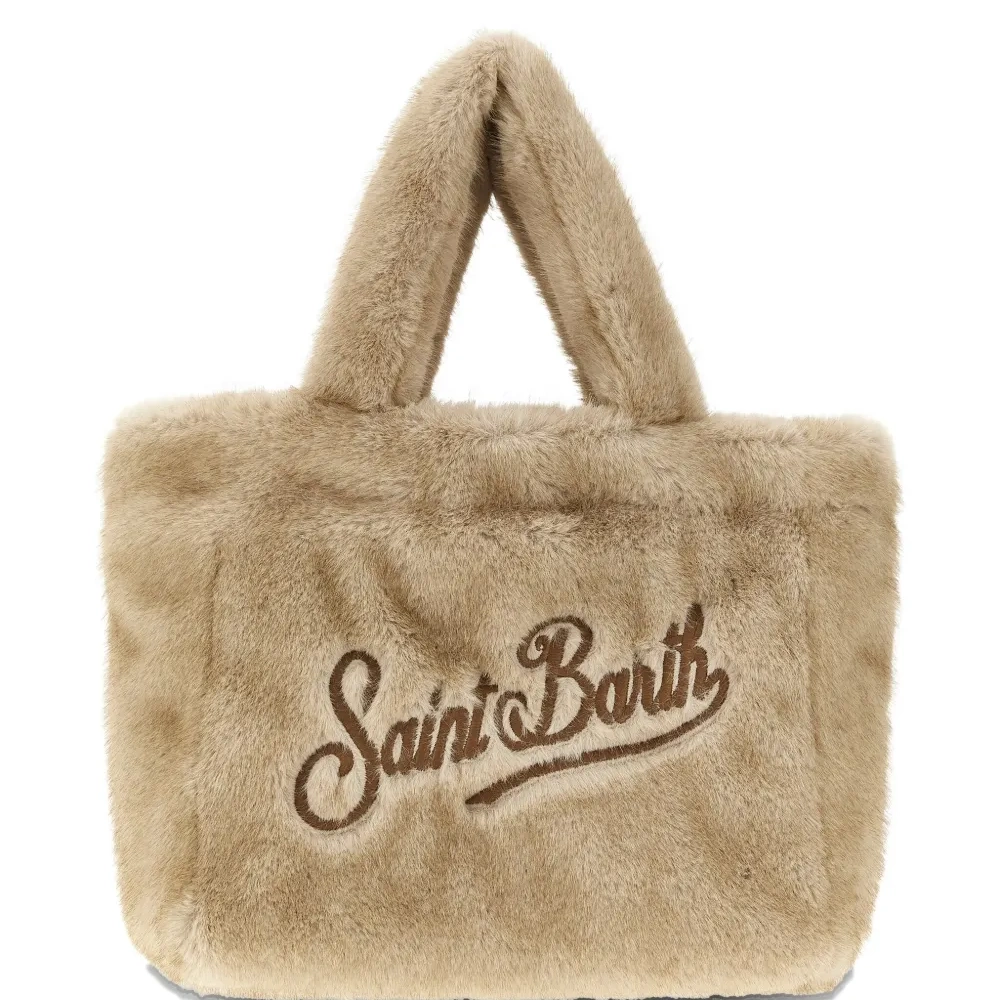 Сумка-тоут Colette с эффектом овчины Сумка-тоут Colette с эффектом овчины