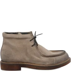 Ботинки на шнуровке с круглым носом