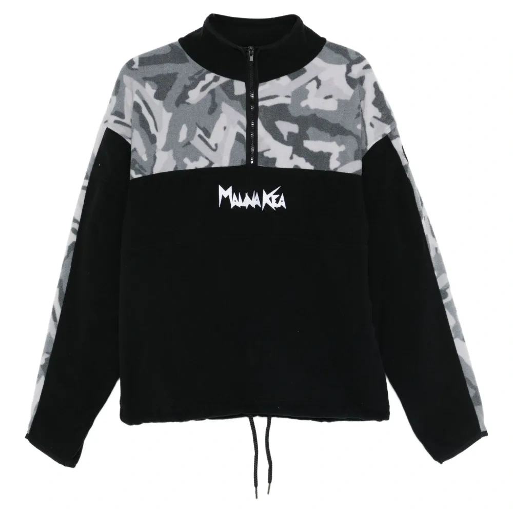 Толстовка на молнии с камуфляжным узором