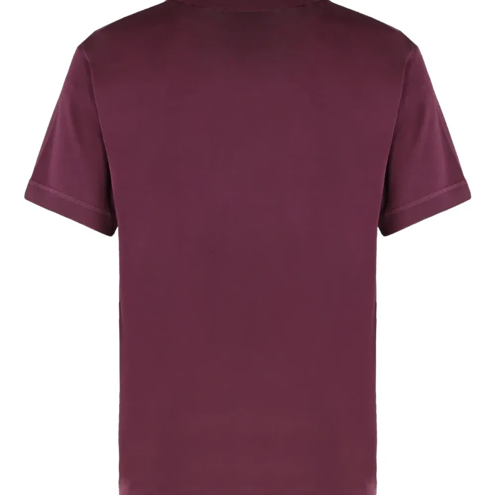 Футболка с круглым вырезом