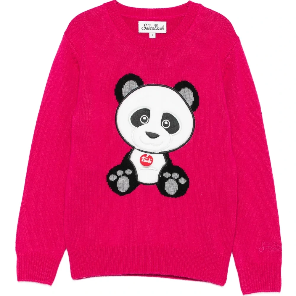 Свитер с графичным принтом