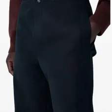 Брюки с эластичным поясом и кнопками