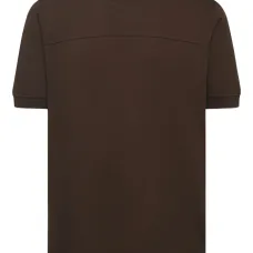 Хлопковая футболка с круглым вырезом Хлопковая футболка с круглым вырезом