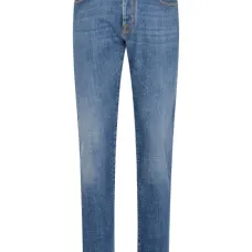 Джинсы с пуговицами