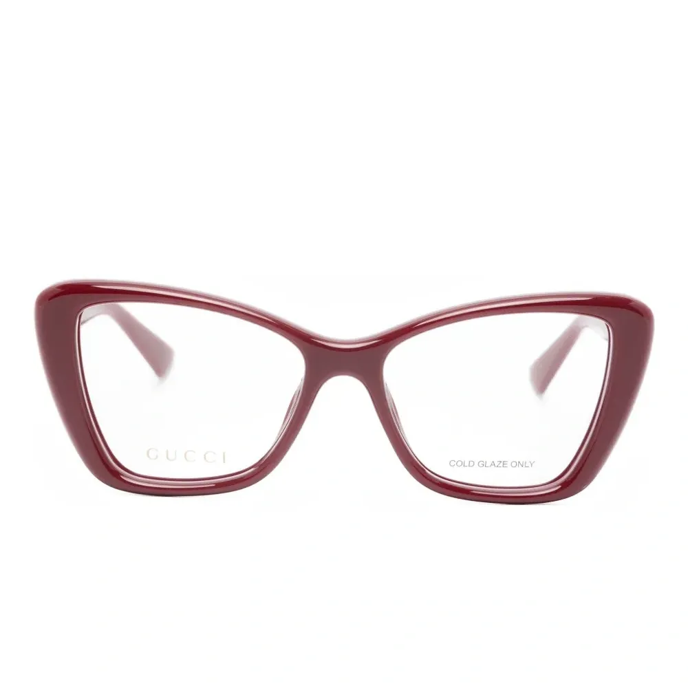 Очки в оправе 'кошачий глаз' с логотипом