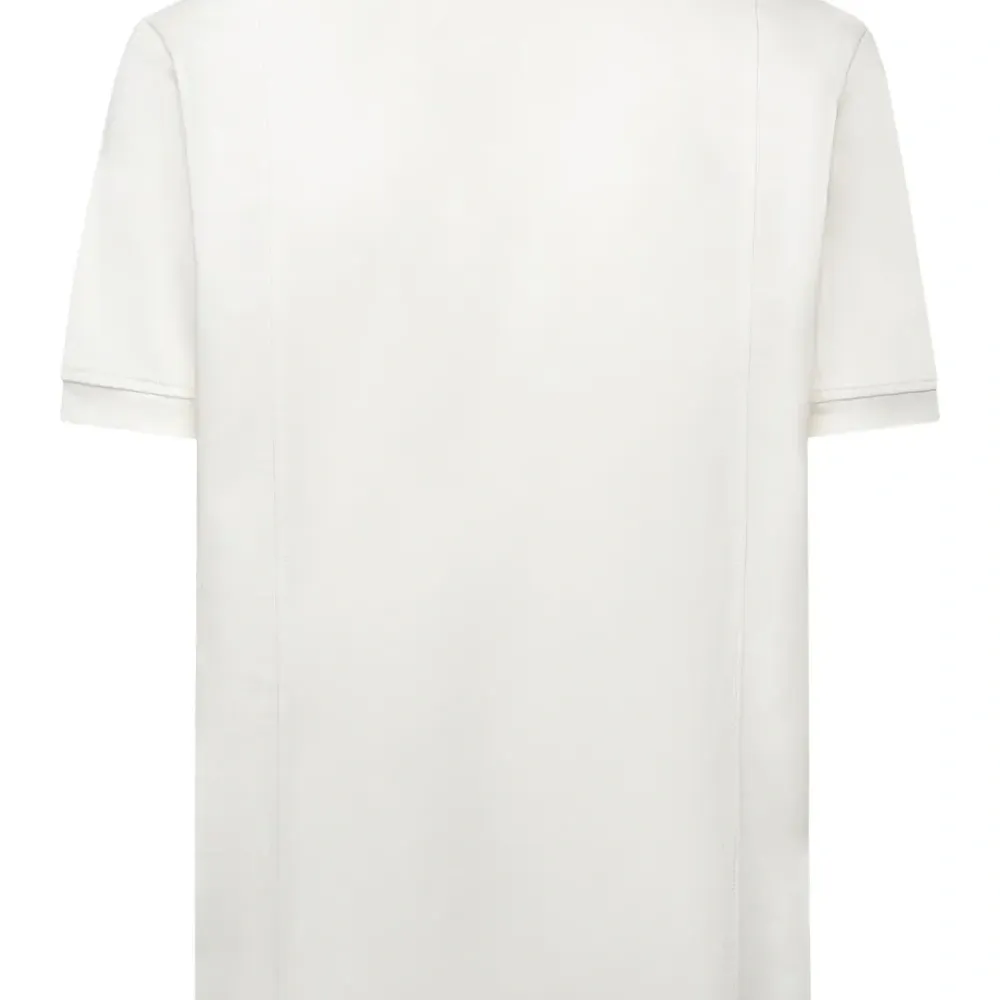 Хлопковая футболка с круглым вырезом