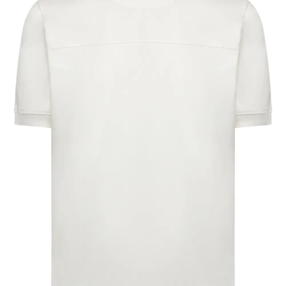 Хлопковая футболка с круглым вырезом