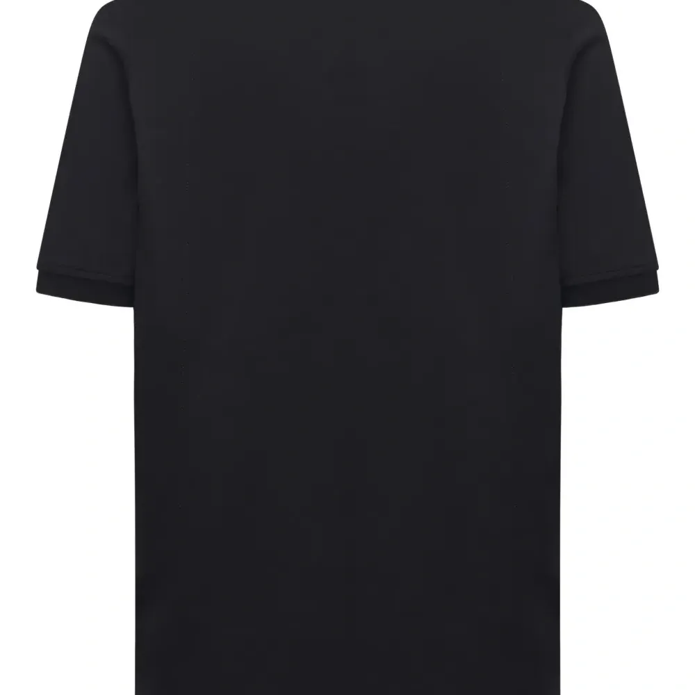 Хлопковая футболка с круглым вырезом