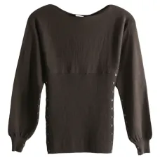 Свитер в рубчик