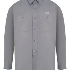 Рубашка с карманом на пуговице