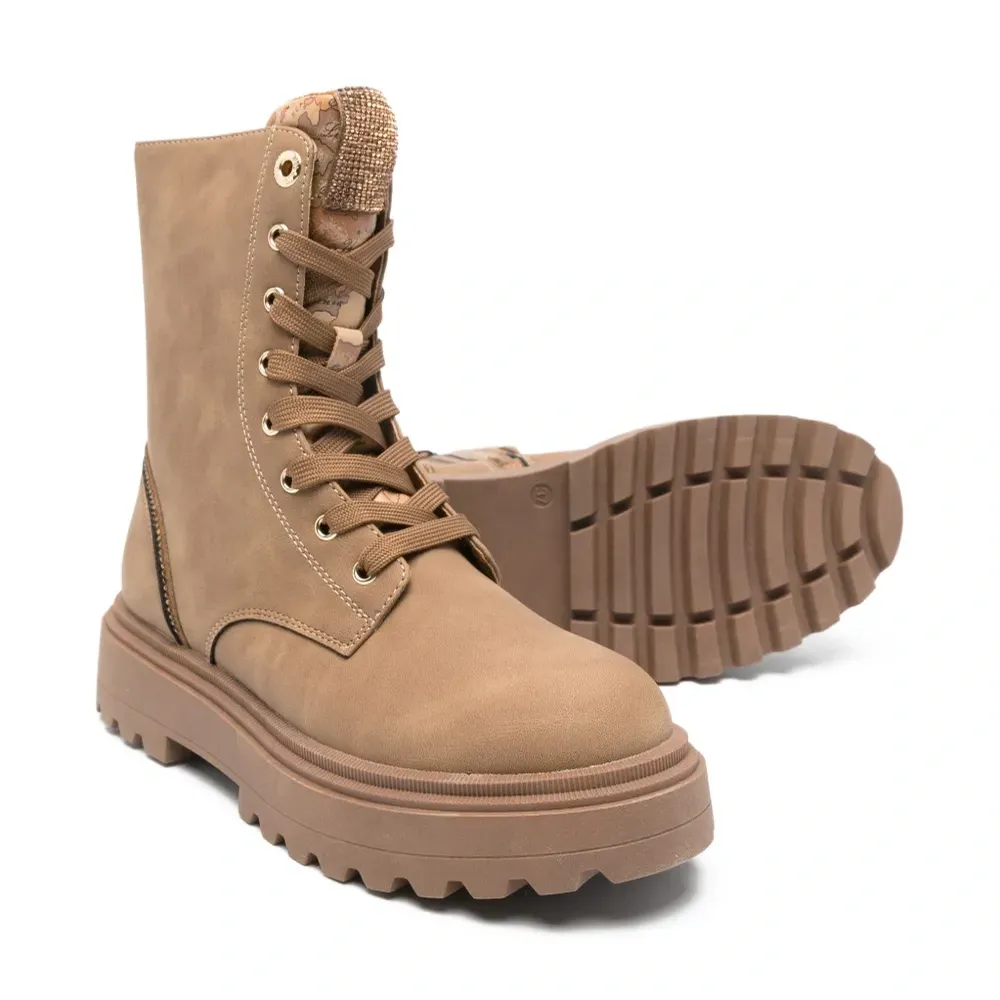 Ботинки в стиле милитари