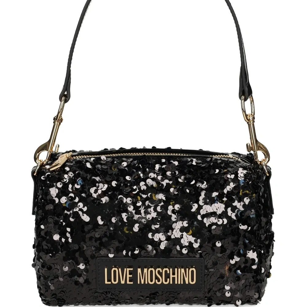 Сумка-сэтчел с пайетками