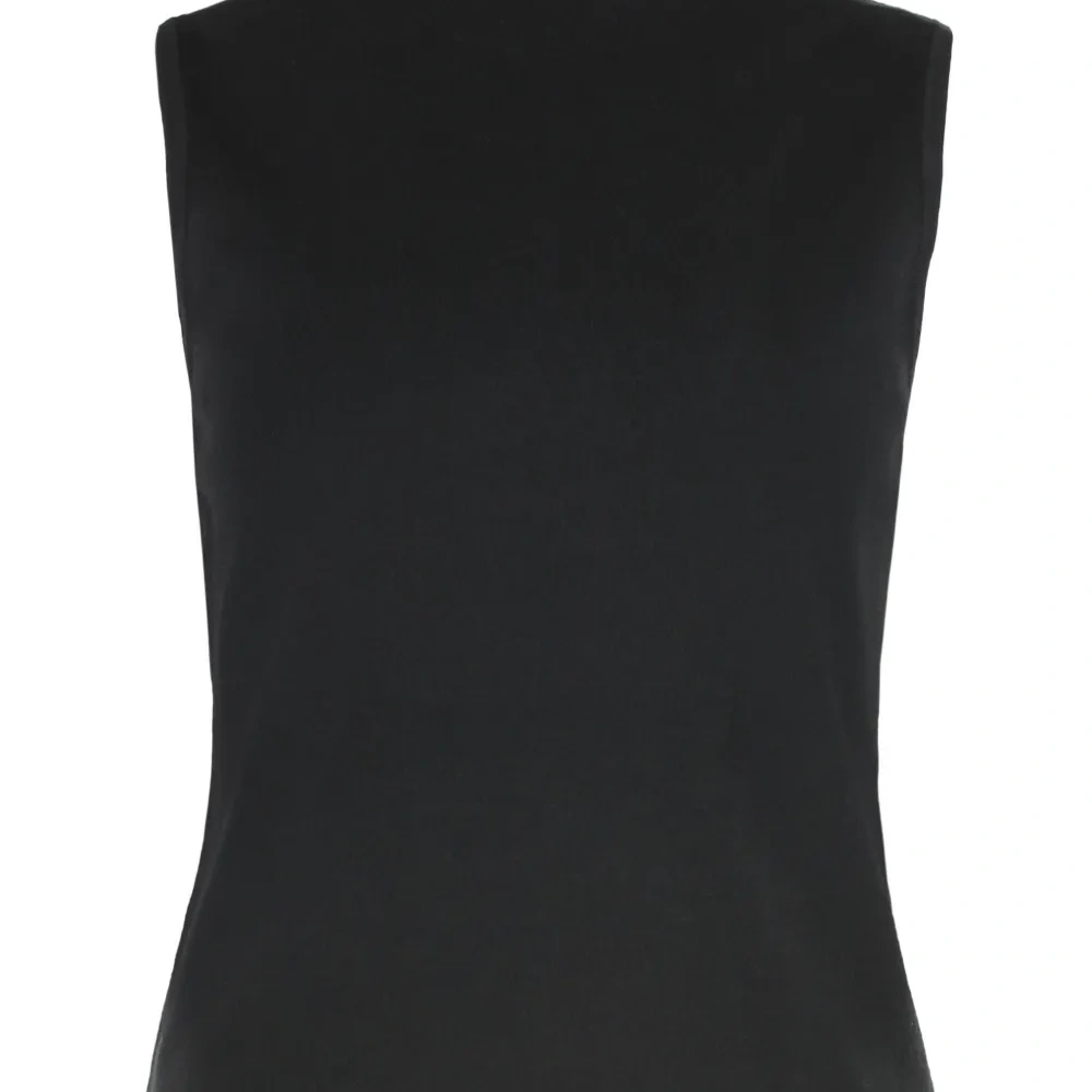 Топ с высоким воротником Топ с высоким воротником