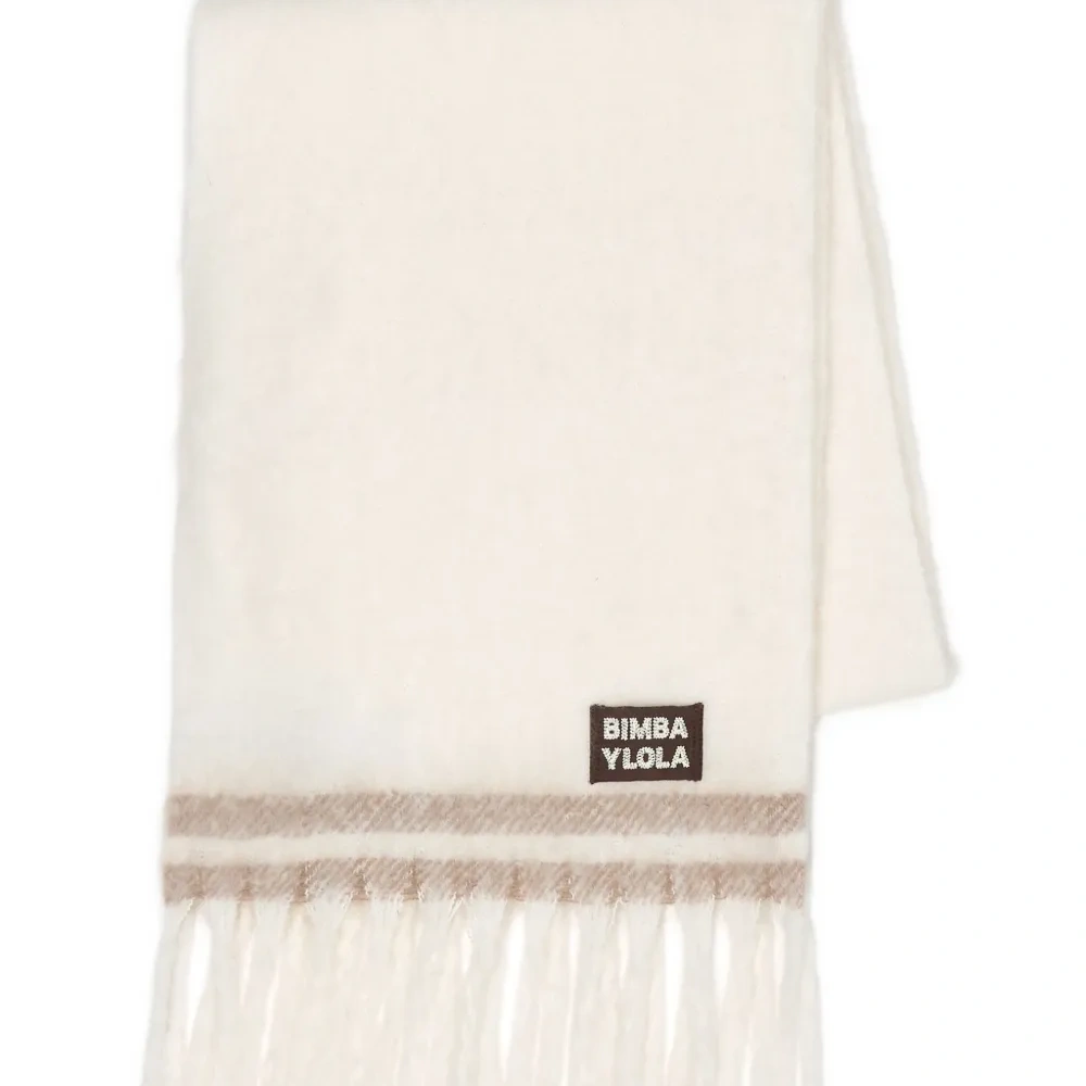 Шарф с бахромой