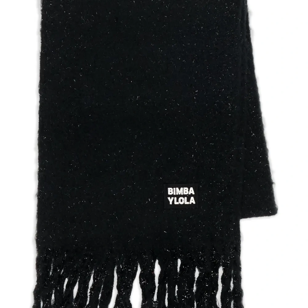 Шарф с бахромой