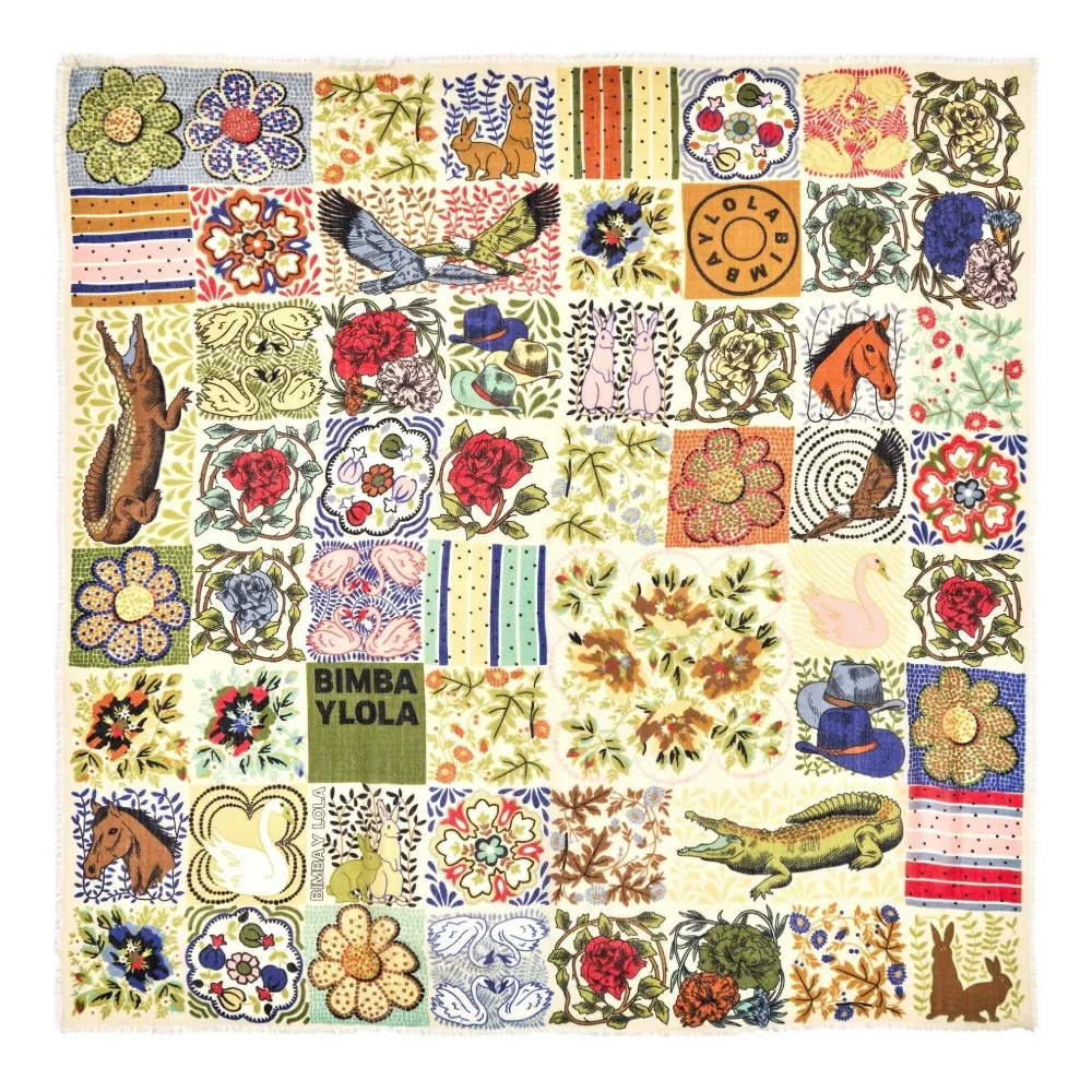 Шарф с бахромой