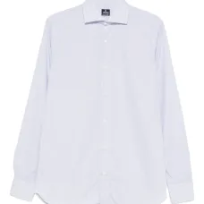 Полосатая рубашка на пуговицах