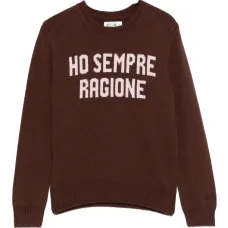 Свитер с круглым вырезом Свитер с круглым вырезом