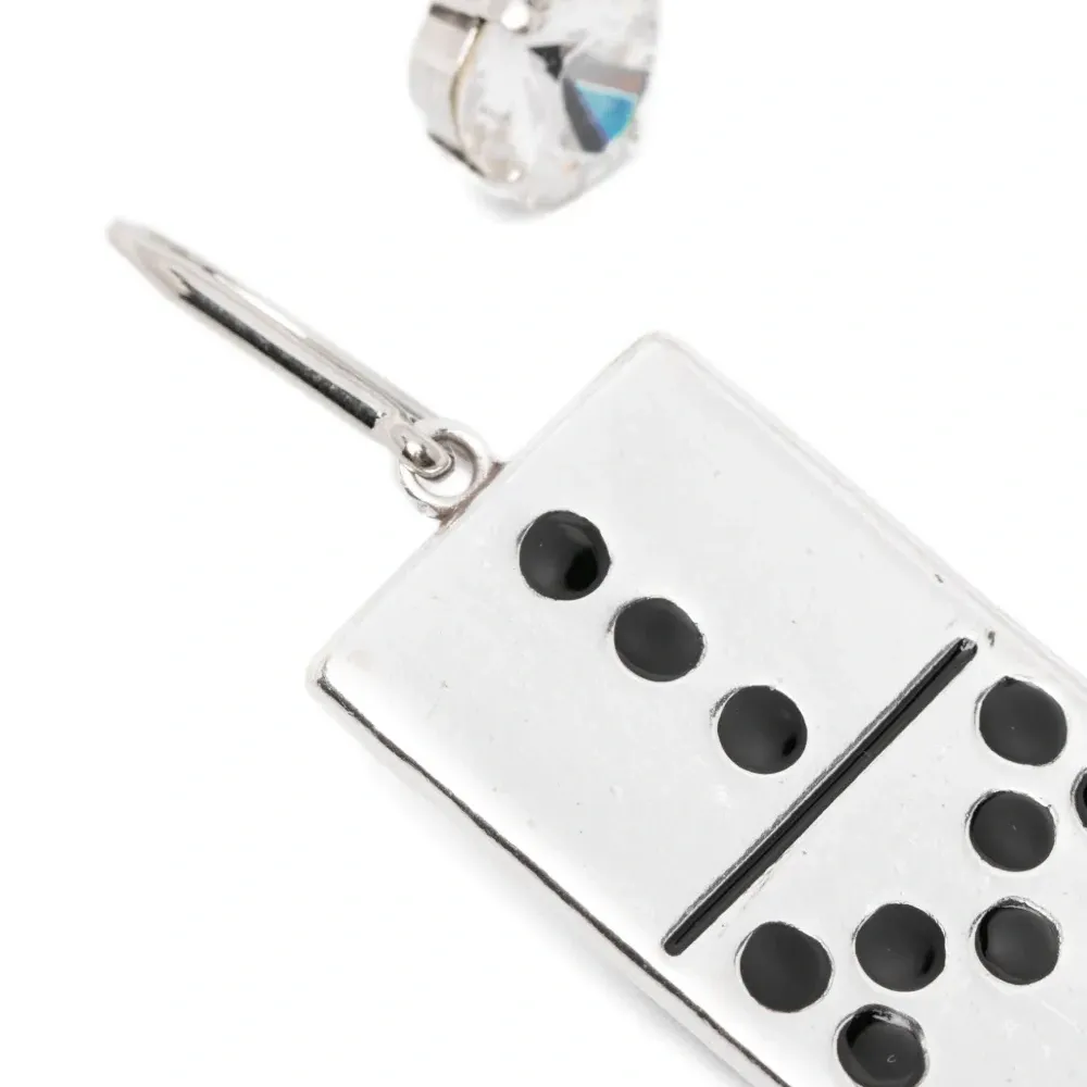 Декорированные серьги Domino