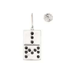 Декорированные серьги Domino