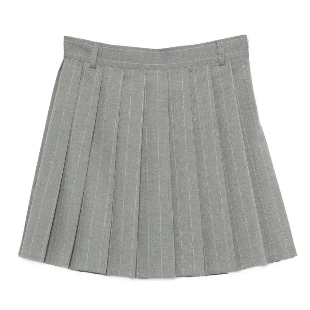 Плиссированная юбка Siena в тонкую полоску